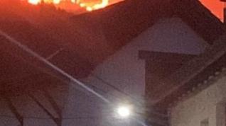 Incendio en Sigües