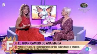 Ana María Aldón hablando con Emma García