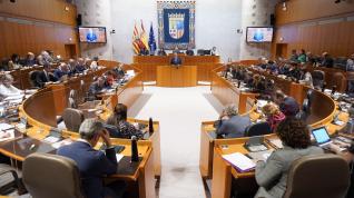 Debate de los Presupuestos en las Cortes de Aragón.