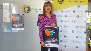 La alcaldesa Berta Fernández, en la presentación.