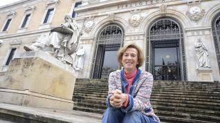 Julia Navarro acaba de estar en Zaragoza para presentar 'Una historia compartida'.