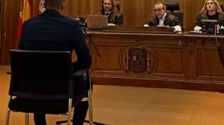 Primera sesión del juicio por agresión sexual a una menor este miércoles en la Audiencia Provincial de Huesca.