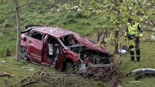 Cuatro fallecidos y un herido grave en un accidente en Xove (Lugo)