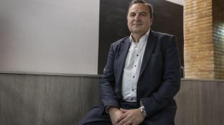 Francisco Ramo Usón, presidente del Comité Aragónes de Árbitros de fútbol, posa para HERALDO DE ARAGÓN en esta entrevista.