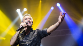 Sergio Dalma en un concierto en el Barclaycard Center de Madrid, dentro de su gira 'Dalma Tour'.