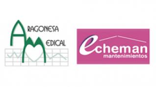Aragonesa medical Echeman logos