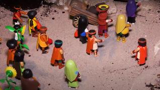 Playmobil exposición Acuario de Zaragoza