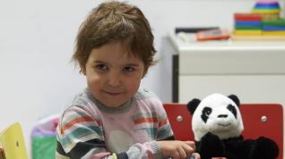 Los pequeños de Aspanoa reciben todo tipo de atenciones.