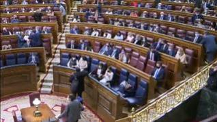 La votación de la reforma laboral muestra la división en España