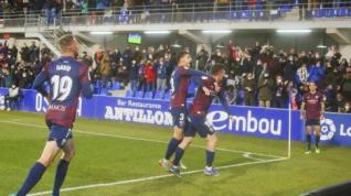 huesca mirandés triunfo