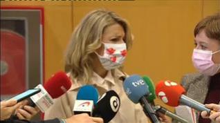 Yolanda Díaz acusa al PSOE de "incoherentes" y de haber actuado “con gran opacidad” con el Sáhara Occidental