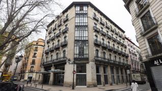 Hotel Catalonia El Pilar, en la plaza del Justicia de Zaragoza.