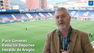 El Real Zaragoza cae con claridad ante el líder Eibar tras un partido con escasa ambición
