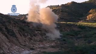 Neutralizan en Huesca dos explosivos encontrados en unas obras y un huerto