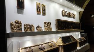 Bienes expuestos hasta ahora en el Monasterio de Sijena para ser visitados