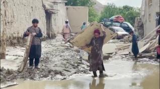 Las inundaciones en Afganistán dejan 20 víctimas mortales