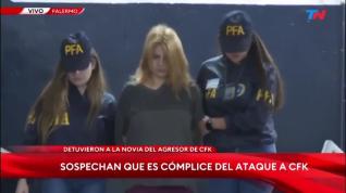 Detenida la novia de Sabag, el imputado por intento de magnicidio contra la vicepresidenta de Argentina