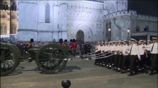 El Ejército británico ensaya el entierro de la reina Isabel II