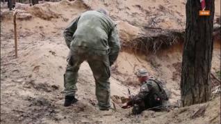Descubren una fosa común con 440 cadáveres en la ciudad ucraniana de Izium