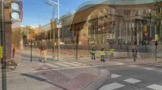 Abierto al tráfico en Zaragoza el primer tramo reformado de la calle Félix Latassa