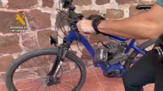 Detenido tras robar una bici en Brea de Aragón y convertirla en una "moto"