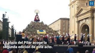 Abrazo Jotero A La Virgen, El Broche Folclórico A Las Fiestas