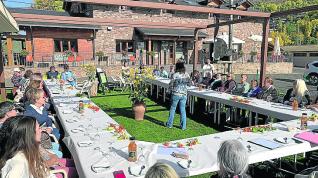 EF Encuentro celebrado en Laspaúles en conmemoración de la Mujer Rural en la Comarca de la Ribagorza