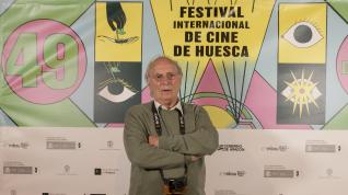 CARLOS SAURA Carlos Saura, posando en el Festival de Cine de Huesca en 2021.D