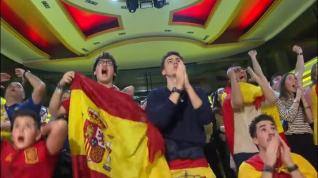 España llora la derrota de La Roja en el Mundial