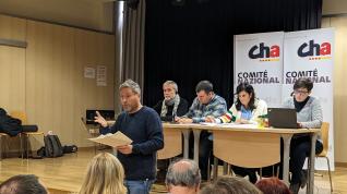 El presidente de CHA, Joaquín Palacín, ha recordado que los objetivos de su partido son “ofrecer a la ciudadanía políticas de cercanía.