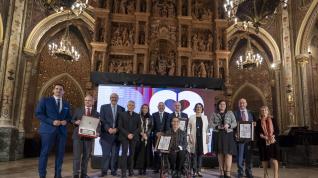 Entrega de las medallas de los amantes del centro de iniciativas turísticas de Teruel
