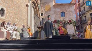 Representación de las Bodas de Isabel y ambiente en las calles de Teruel