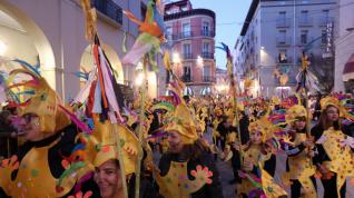 Cabalgata de Carnaval en Huesca.