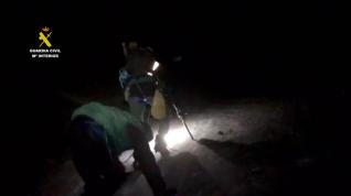 La Guardia Civil rescata a un hombre que se precipitó 100 metros por un nevero en Ordesa