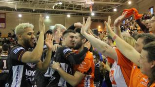 Copa del Rey de voleibol 2023, semifinal: Pamesa Teruel-CV Guaguas