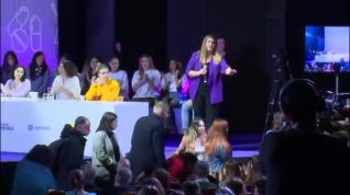 Mujeres críticas con la Ley Trans interrumpen el acto del 8-M organizado por Igualdad