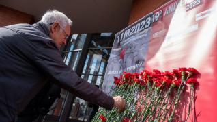 Acto de homenaje a las víctimas del 11M en Madrid.