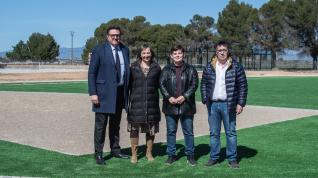 La SD Huesca y la Fundación Alcoraz han oficializado la restitución de instalaciones deportivas al CPIFP Pirámide.