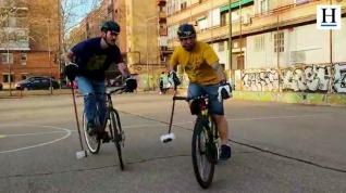 Bike polo en Aragón: un deporte para amantes la adrenalina sobre dos ruedas