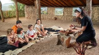 El taller prehistórico se retomará durante los sábados parque cultural del rio vero