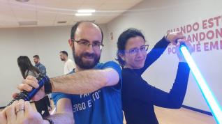 Alejandro Ramos y Cristina Giralt