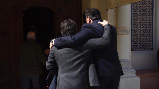 Comida de las directivas de la SD Huesca y el Real Zaragoza