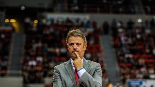 Porfirio Fisac, entrenador del Casademont Zaragoza.