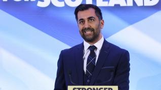 Humza Yousaf, el nuevo líder del Partido Nacionalista Escocés.