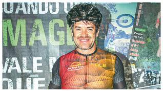 Carlos Checa, en la Far West Race de Calatayud.