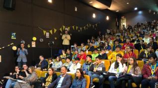 Concurso de deletreo 'Spelling Bee' en Aragón.