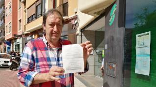 Amadeo Escolán vuelve a llamar a la Policía Nacional porque no consigue cita previa en el INSS en Zaragoza.