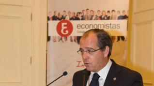 Javier Nieto es el presidente del Colegio de Economistas de Aragón.