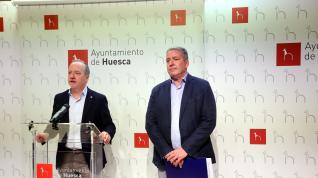 Ramón Lasaosa y Enrique Mored presentaron el concierto.