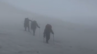Una intensa niebla dificultó el rescate